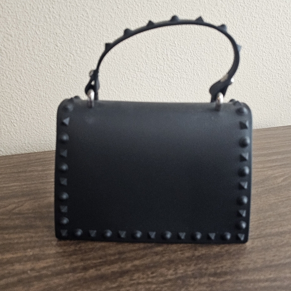 Wicked Awesome Black Rubber Handbag - Picture 2 of 5